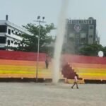 అనకాపల్లి ఎన్టీఆర్ స్టేడియంలో టోర్నడో తరహా సుడిగాలి…!