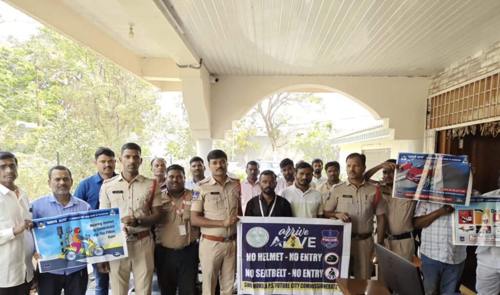 రోడ్డు భద్రత ప్రతి ఒక్కరి బాధ్యత.