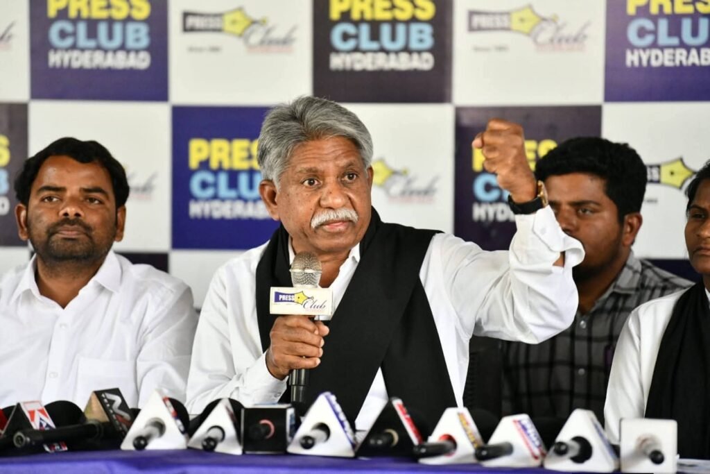 ఎస్సీ హోదాను కాదు.. కుల వ్యవస్థనే రద్దు చేయండి:మంద కృష్ణ మాదిగ