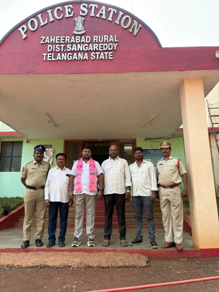 జహీరాబాద్ మండల బిఆర్ఎస్ పార్టీ అధ్యక్షులు తట్టు నారాయణ అక్రమ అరెస్టు