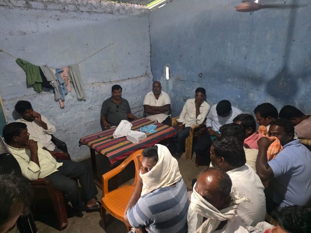 దాబాలో నిర్వహిస్తున్న పేకాట స్థావరంపై చీతా ఫోర్స్ మెరుపు దాడులు..!