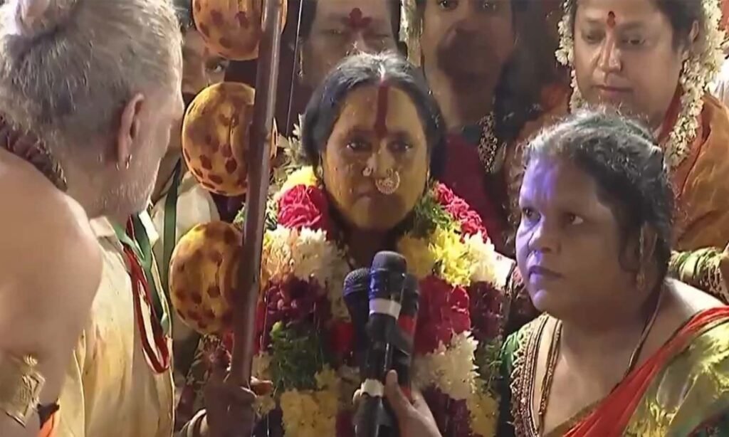 ఉజ్జయిని మహంకాళి అమ్మవారి భవిష్యవాణి సవరించిన రూపం