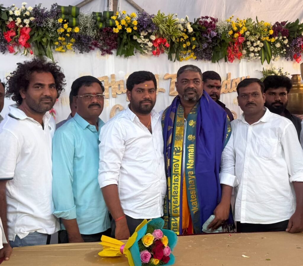 గణేష్‌ గుప్తాకు శంకర్‌పల్లి నాయకుల శుభాకాంక్షలు