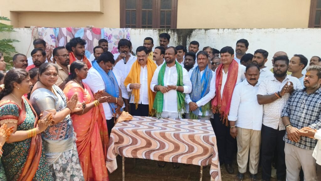 రాంపల్లిలో రూ.5 కోట్లతో భూగర్భ డ్రైనేజీ పనులకు శంకుస్థాపన