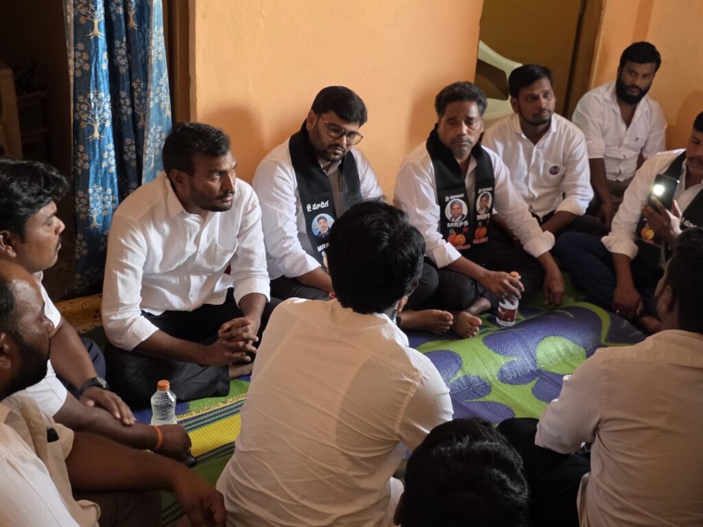 దళితుడిపై దాడిని తీవ్రంగా ఖండించిన ఎమ్మార్పీఎస్