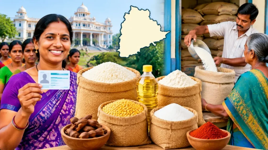 తెలంగాణ రేషన్ షాపుల్లో సబ్సిడీపై నిత్యావసర సరుకులు.. ప్రభుత్వం కీలక ప్రతిపాదన!